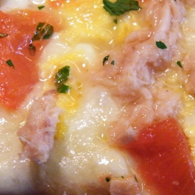 Pizza "Tonno e Uovo"