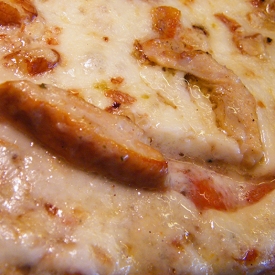 Pizza "Tartufo Porcini e Noci"