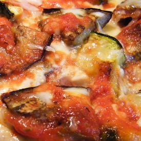Pizza "Melanzana Parmigiana"