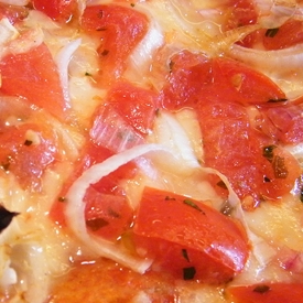 Pizza "Bruschetta con Cipolla"