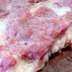 Pizza "Salsiccia, Brie e Provola Affumicata"